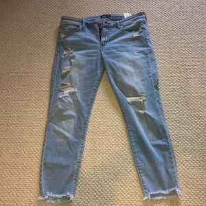 Abercrombie & Fitch Distressed Jeans